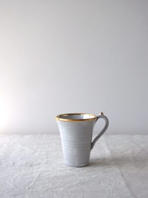 GOLD ESPRESSO CUP WITH HANDLE