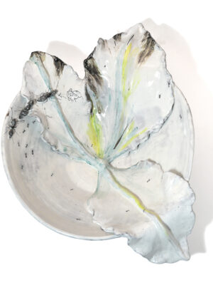 SALAD BOWL 3D TULIP LEAVES XLARGE