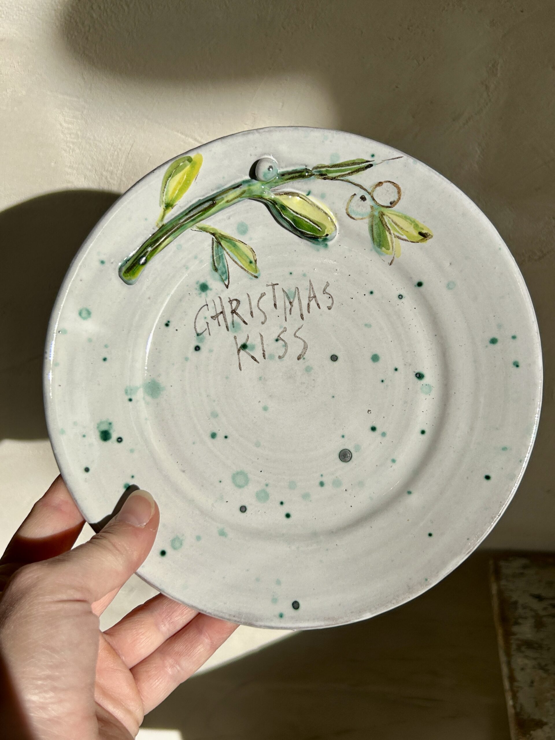 Christmas Kiss cake plate - Image 3